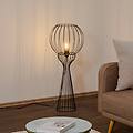piantana mercure nera metallo/plastica altezza 93 cm