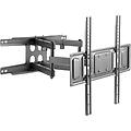 brled12 supporto tv a parete staffa girevole per televisori da 32" fino a 75" portata