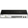 dgs-1210-08p gestito l2 gigabit ethernet (10/100/1000) supporto power over ethernet (poe) nero