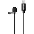 micrófono sr-ulm10l usb omnidirezionale con clip e spugna