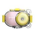 realikids fotocamera impermeabile per bambini realikids rosa