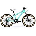 mtb 20 bici bambini 6 anni. hardtail. 21 velocità. freno a disco