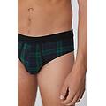 slip in cotone elasticizzato stampato uomo blu tamaño l