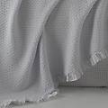telo arredo plaid arles in cotone ghiaccio