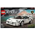 speed champions 76908 lamborghini countach giochi per bambini di 8+ anni auto sportiva gioca