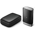 rasoio elettrico compatto pq888-06 nero acciaio inox rotazione batteria