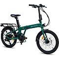 virum 2025 e-bike pieghevole ultraleggera 36v 10ah verde