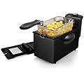 freidora tradizionale 01. 182731. 01. 650 3l 2000w con termostato regolabile e zona fredda