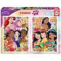 - puzzle 2x500 principesse disney