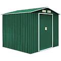 fraschetti casetta ricovero porta attrezzi box in lamiera capanno giardino 340x319x210h