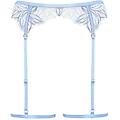 bluebella lilly reggicalze blu ortensia / azzurro ghiaccio / trasparente