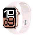 Apple Watch Series 10 Gps Cellular 46mm Alluminio Oro Rosa Sport Band Rosa S M
