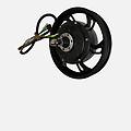 ruota motrice e cerchio anteriore bike-120