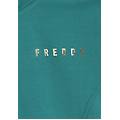 felpa zip leggera con collo alto e dettagli floreali greenlake donna medium