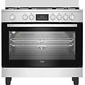 cucina indipendente bgm11226ex 5 fuochi gas forno elettrico 111l inox