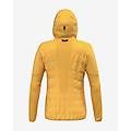 giacca con cappuccio ortles tirol wool giallo l