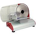 affettatrice mary 220 elettrico 220w alluminio grigio rosso