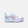sneaker da bambini rebound v6 lo ac+ ps bianco