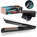 piastra per capelli ceramica lisse isteamy 210&ordm;c display led nero