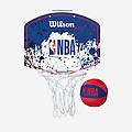 wilson. mini canestro basket mini hoop nba blu-bianco canestro da basket ritiro gratis