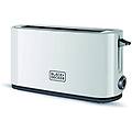 black+decker tostapane bxto1001e a 1 fetta potenza 1000 w colore bianco