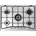 dfi 57 asv piano cottura acciaio inossidabile da incasso 70 cm gas 5 fornello(i)