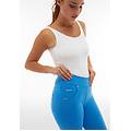 leggings n. o. w. superskinny vita media in jersey organic french blue donna extra small
