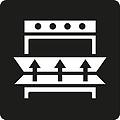 s. p. a. glem forno elettrico incasso gfr62ix-s3 acciaio satinato