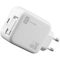 caricabatterie da rete retractable power 30w achrollusbcgan30ww