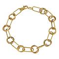 bracciale donna oro giallo bianco rosa gl100279