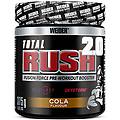 weider. total rush 2. 0 (15 serv) cola pre-allenamento booster pre-allenamento preworkout ritiro