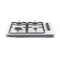 piano cottura a gas 60cm 4 fuochi bianco p460wh