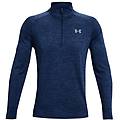 ua tech 1/2 zip maglia funzionale uomo (xl regular blu)