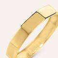 anello fedina l'homme or oro giallo collezione l'homme or misura 66 oro giallo