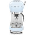 cafetera manual ecf02pbeu 1 1l 15 bar vaporizzatore blu pastello