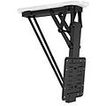 supporto monitor tv soffitto portata 30 kg vesa 400 x 400 multibrackets motorizzato black mb1028