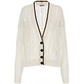 cardigan 'dazzling ribbed net'