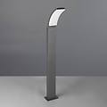 lampione a led beja antracite alluminio altezza 100 cm