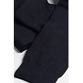calze lunghe in cotone superior elasticizzato uomo blu taglia 40-41