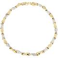 bracciale uomo oro giallo bianco gl100755