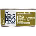 cat adult mousse grain free 85 gr tacchino confezione da 6 pezzi cibo monoproteico gatto spedizione