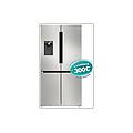 kfi96apea serie 6 frigorifero side by side da libera installazione no frost tecnologia multi-airflow