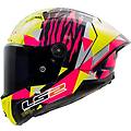 casco ff805 thunder gp replica aldeguer nero giallo rosa xl