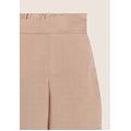 pantaloni in twill di lyocell lunghezza cropped mahogany rose direct dyed donna small