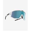 occhiali fusion bianco con lenti blu