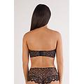 reggiseno balconcino a fascia stampa animalier sensual attitude donna stampa taglia 4b