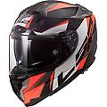 casco moto in fibra hpfc ff327 challenger squadron aranc taglia 3x