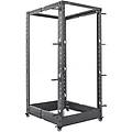 rack open frame 42u nero