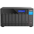 nas tower 8 bay intel core i7 32gb ddr4 2. 5gbe tvs-h874-i7-32g espandibile pcie 4. 0