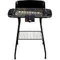 bqs 2497 barbecue elettrico griglia cromata da esterno bbq da giardino potenza 2000 watt con